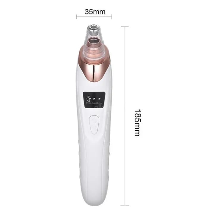 Face Vacuum Suction Blackhead Remover Pore Cleaner | Electric Deep Cleansing Tool for Nose & Face